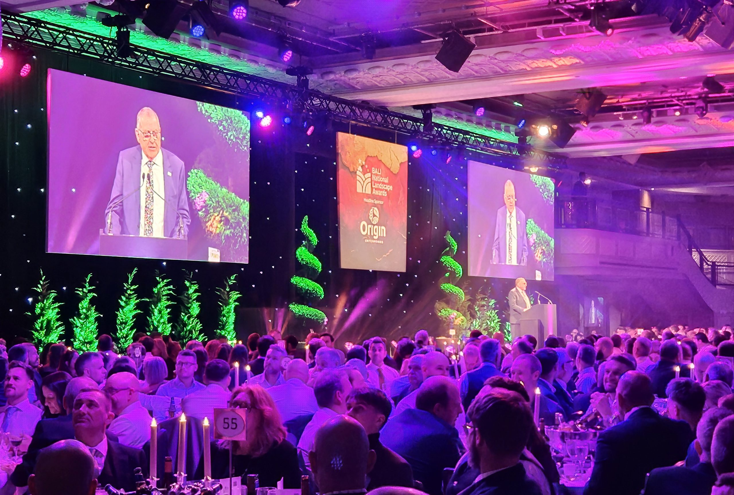 BCF Chair announces the Student Winners