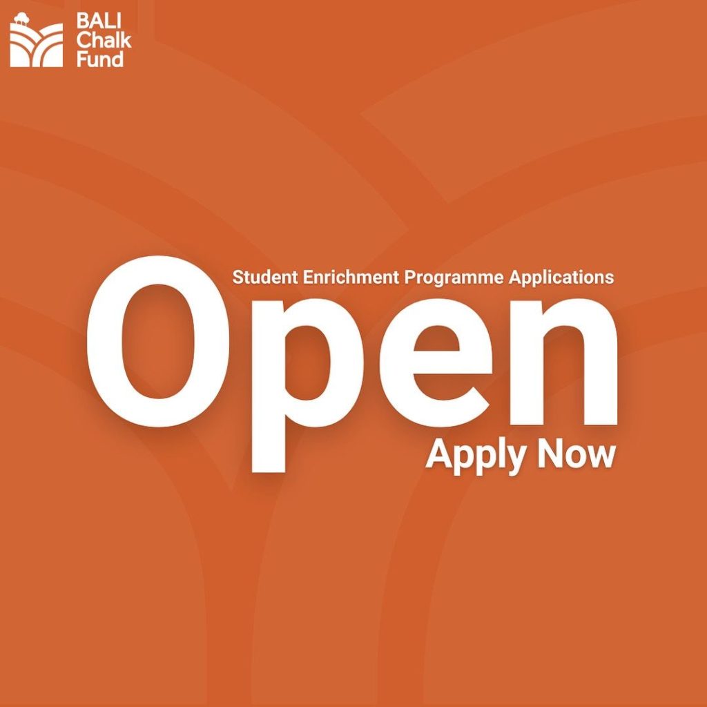 BALI Chalk Enrichment 2026/2027 Open